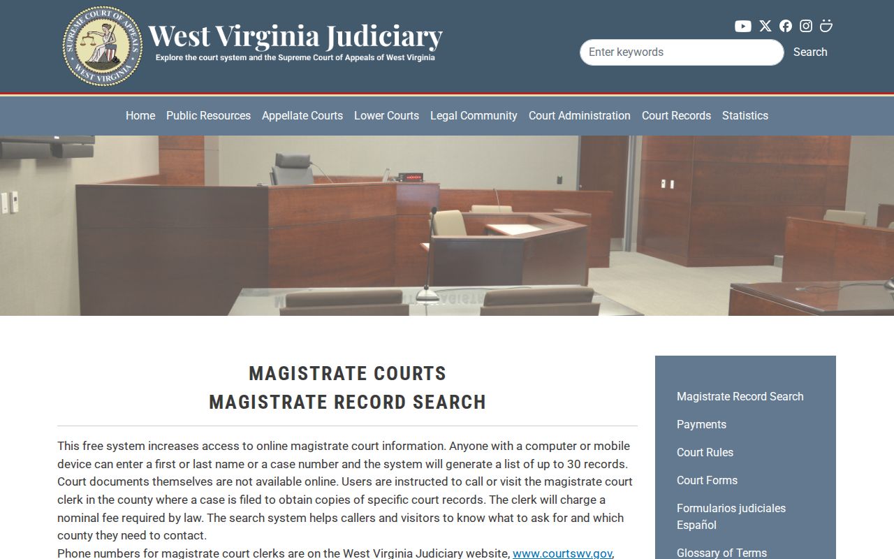 Upshur County released inmate magistrate record search instructions